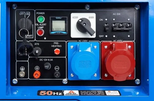 Фото: Генератор EnerSol SKDS-7EBAU 6000W № 11 | KTC