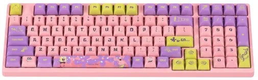 Фото: Клавіатура Akko 3098S Patrick 98Key CS Starfish RGB ENG/UKR Pink (6925758613927) № 15 | KTC