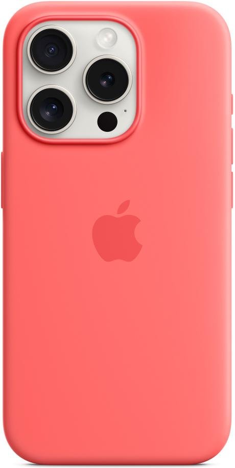 Чохол Apple for iPhone 15 Pro - Silicone Case with MagSafe Guava (MT1G3)