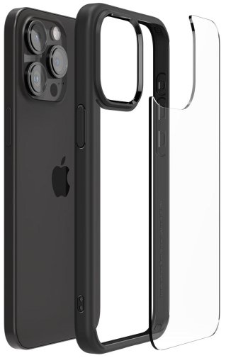 Чохол Spigen for Apple iPhone 15 Pro Max - Ultra Hybrid Matte Black (ACS06570)