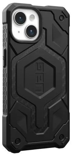 Фото: Чохол UAG for Apple iPhone 15 - Monarch Pro Magsafe Carbon Fiber (114219114242) № 12 | KTC