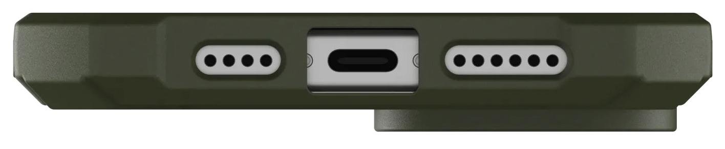 Чохол UAG for Apple iPhone 15 Plus - Essential Armor Magsafe Olive Drab (114307117272)