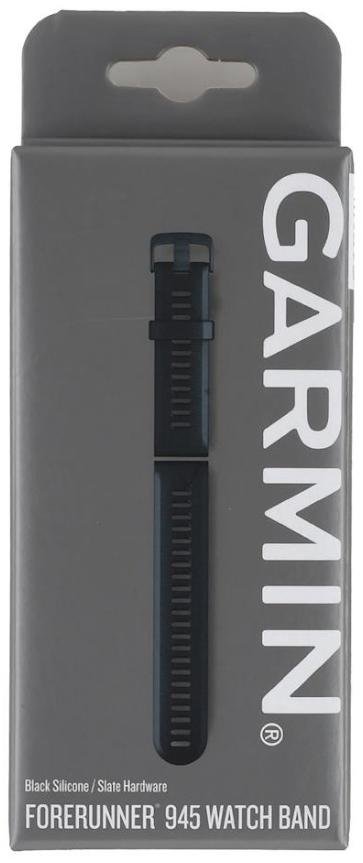 Ремінець Garmin for Forerunner 945 LTE - 22 mm Replacement Black Bands (010-11251-2R)