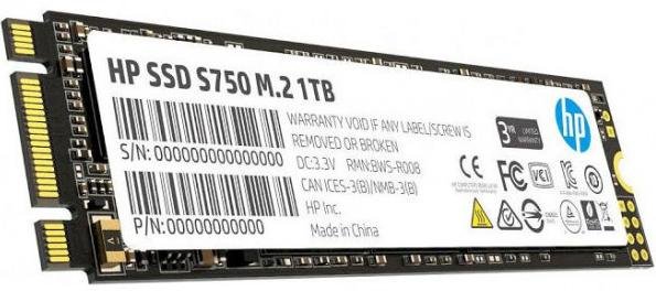 SSD-накопичувач HP S750 2280 SATA III 1TB (16L57AA)