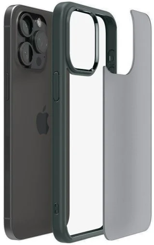 Фото: Чохол Spigen for Apple iPhone 15 Pro - Ultra Hybrid Matte Frost Green (ACS06710) № 11 | KTC
