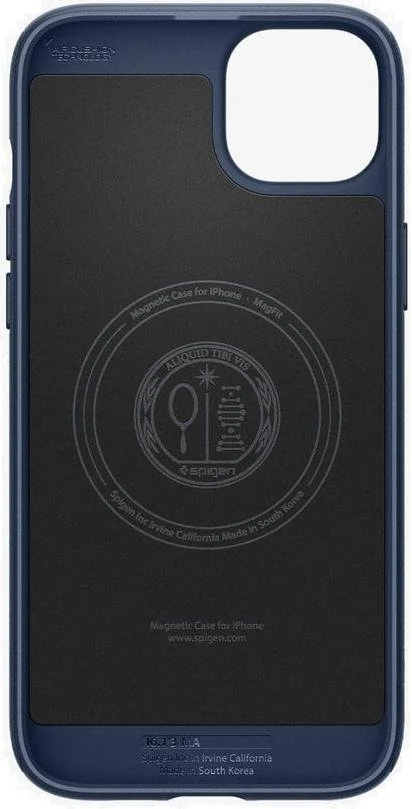 Фото: Чохол Spigen for Apple iPhone 15 - Mag Armor MagFit Navy Blue (ACS06816) № 11 | KTC
