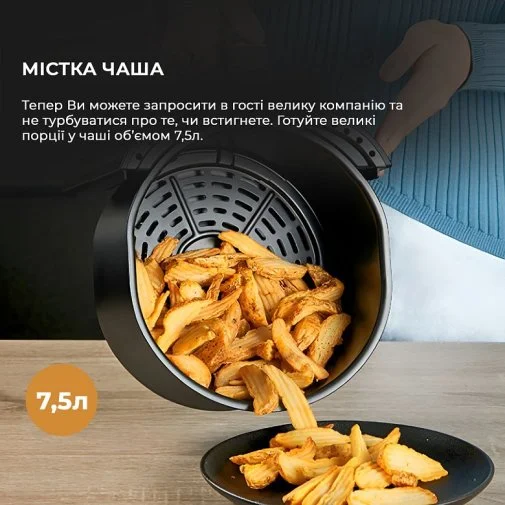 Фото: Мультипіч DEERMA Air Fryer KZ120 (DEM-KZ120W) № 19 | KTC