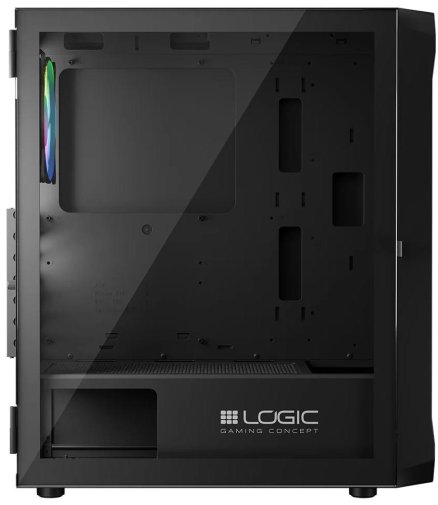 Корпус Logic Concept Portos ARGB Midi Black (AT-PORTOS-10-0000000-0002)