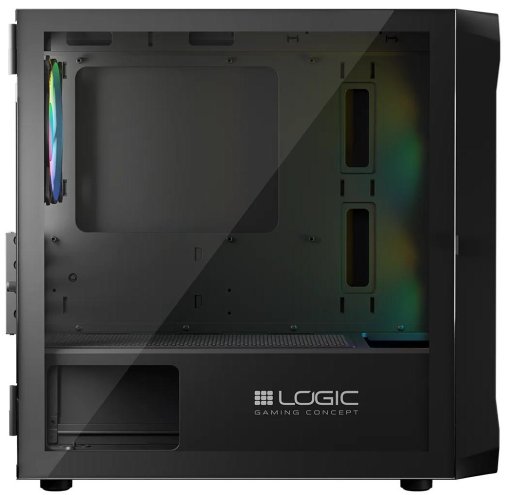 Корпус Logic Concept Portos ARGB Mini Black (AM-PORTOS-10-0000000-0002)