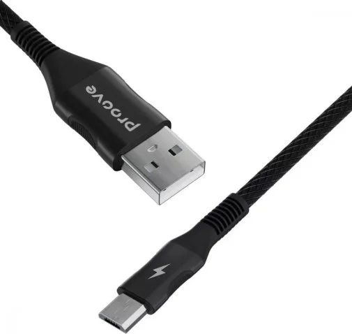 Фото: Кабель Proove Braided Scout 2.4A AM / MicroUSB 1m Black (CCBS20001301) № 8 | KTC