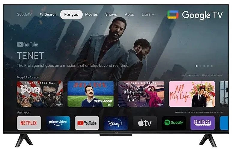 Фото: Телевізор LED TCL 65P639 (Google TV, Wi-Fi, 3840x2160) № 10 | KTC