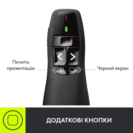 Фото: Презентер Logitech Wireless Presenter R400 (910-001356) № 13 | KTC