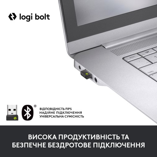 Клавіатура Logitech MX Keys Mini for Business Wireless Pale Gray (920-010609)