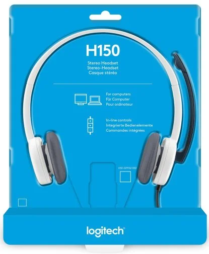 Фото: Гарнітура Logitech H150 White (981-000350) № 20 | KTC