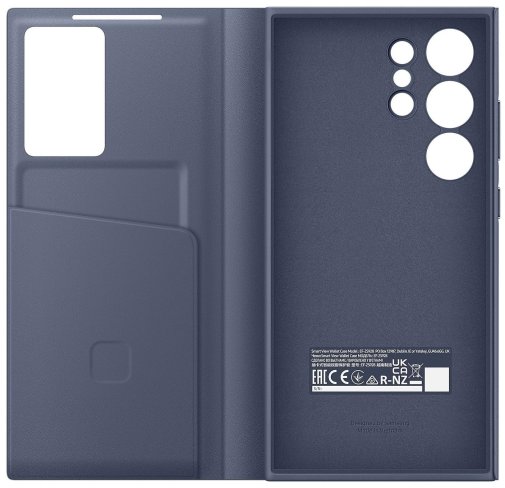 Чохол Samsung for Galaxy S24 Ultra S928 - Smart View Wallet Case Violet (EF-ZS928CVEGWW)