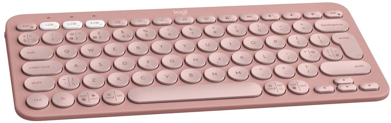 Фото: Клавіатура Logitech Pebble Keys 2 K380s Tonal Rose (920-011853) № 19 | KTC