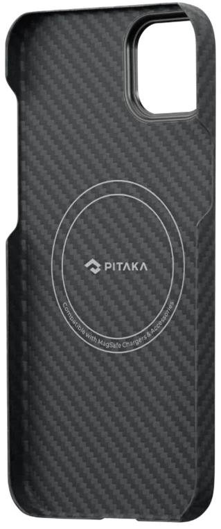 Чохол Pitaka for Apple iPhone 14 - MagEZ Case 3 Twill 1500D Black/Grey (KI1401)