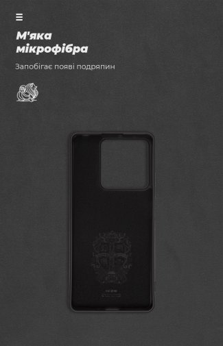 for Xiaomi Redmi Note 13 5G - ICON Case Black