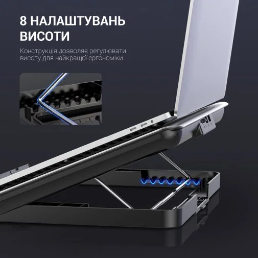 Фото: Підставка для ноутбука OfficePro CP500B Black № 25 | KTC