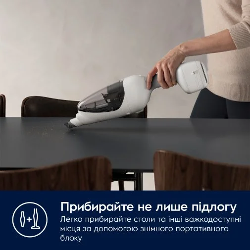 Фото: Ручний бездротовий пилосос Electrolux ES62HB25UV 600 Cordless cleaner 2in1 № 20 | KTC
