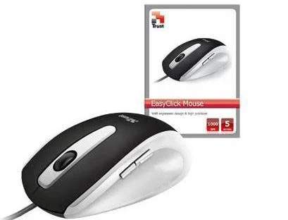 Фото: Миша Trust EasyClick Grey/Black (16535) № 6 | KTC