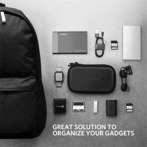 Фото: Чохол для зовнішнього HDD Ugreen LP128 Small Size Black (UGR-40707) № 6 | KTC