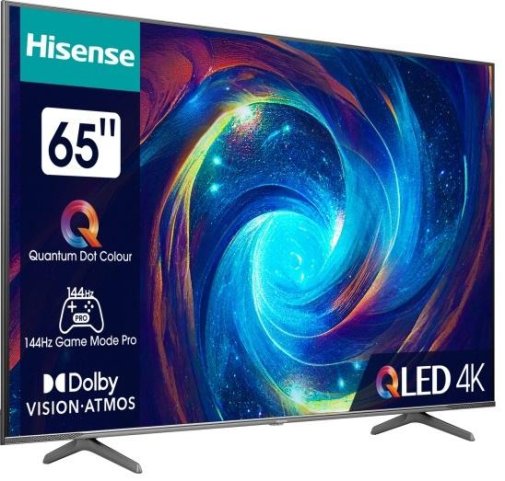 Телевізор QLED Hisense 65E7KQ Pro (Smart TV, Wi-Fi, 3840x2160)