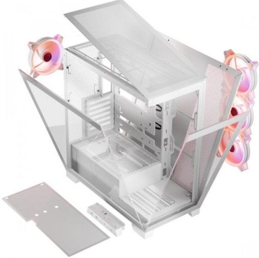 Корпус ModeCom Volcano Space Apex ARGB Midi White with window (AT-SPACE-PG-20-000000-000)