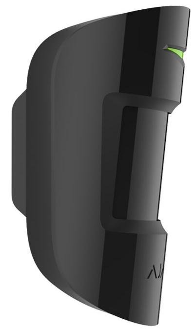 Бездротовий комбінований датчик руху і розбиття Ajax CombiProtect Jeweller Black