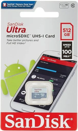 Фото: FLASH пам'ять SanDisk Ultra Micro SDXC 512GB (SDSQUNR-512G-GN3MN) № 4 | KTC