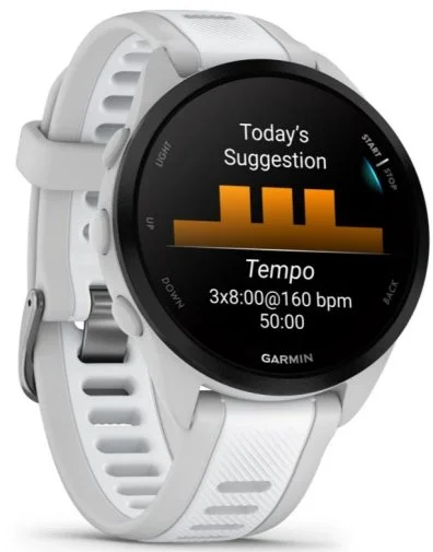 Фото: Смарт годинник Garmin Forerunner 165 Mist Gray/Whitestone (010-02863-21) № 7 | KTC
