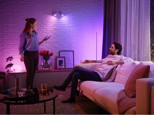 Смарт-лампа Philips Hue White and Color Ambiance GU10 1pcs (929001953111)