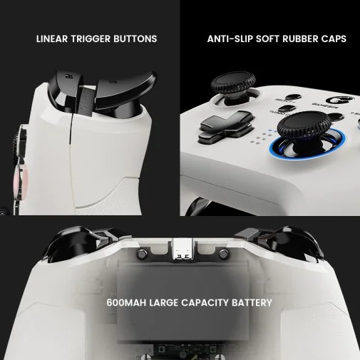 Фото: Геймпад Gamesir T4 Pro White № 35 | KTC