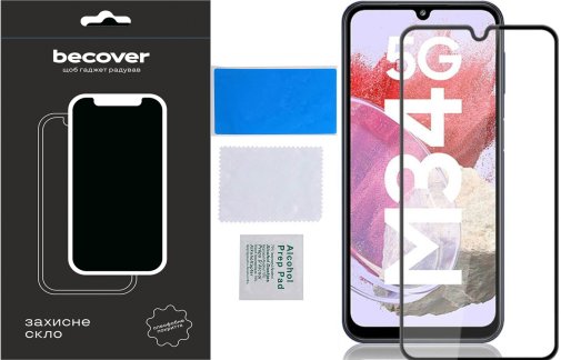 Захисне скло BeCover for Samsung M34 5G M346 - Black (711445)