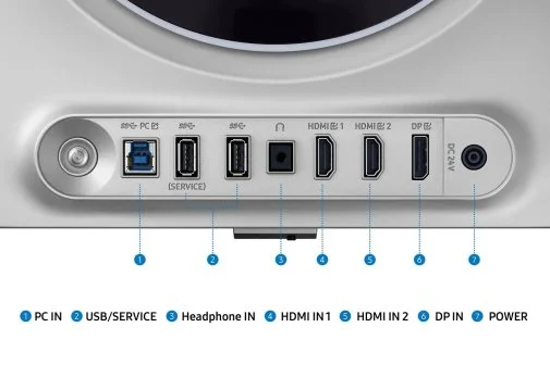 Фото: Монітор Samsung LS27DG600SIXCI Silver (LS27DG600SIXUA) - 27" OLED / 2560×1440 / 360 Гц / AMD FreeSync Premium Pro / Pivot / HAS № 30 | KTC