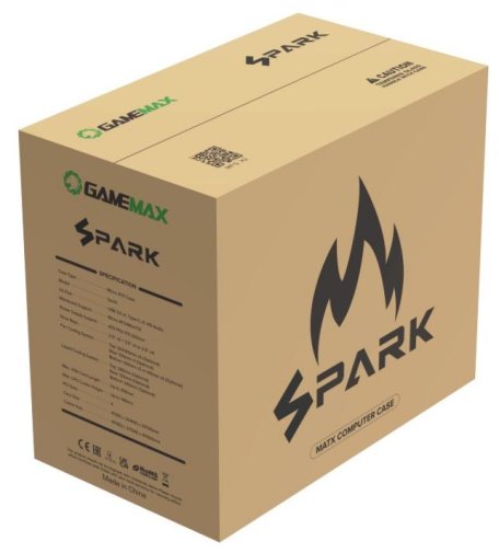 Корпус Gamemax Spark Black with window