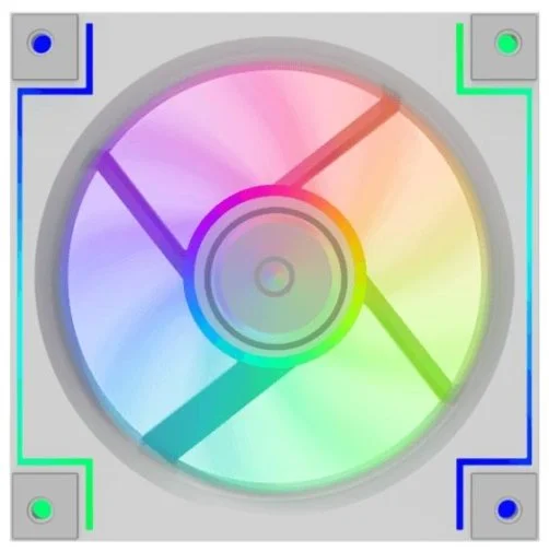 Фото: Кулер Gamemax RD300 WH ARGB Fan 3in1 Kit № 11 | KTC