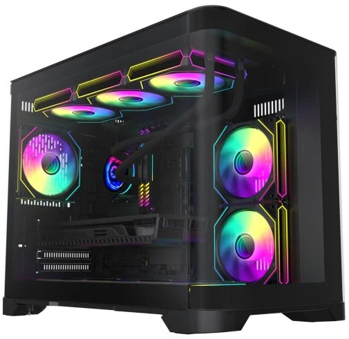 Фото: Корпус Gamemax HYPE-M Black with window № 16 | KTC