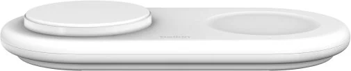 Фото: Бездротовий зарядний пристрій Belkin BoostCharge Pro 2in1 Qi2 15W White (WIZ021VFWH) № 10 | KTC