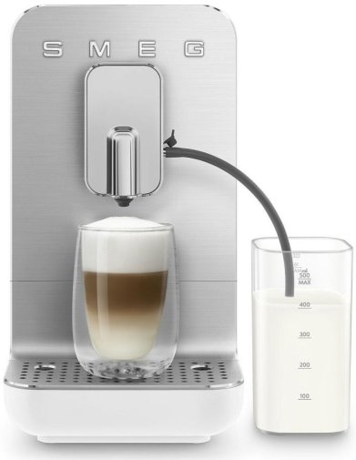 Кавомашина Smeg Coffee Machine With A Milk System White (BCC13WHMEU)