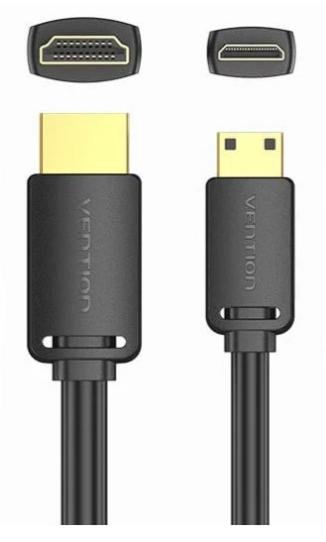 Кабель Vention v2.0 HDMI / Micro HDMI 1.5m Black (AGHBG)