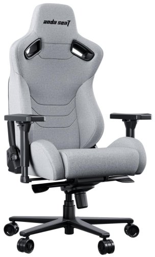 Крісло Anda Seat Kaiser 2 Pro Size XL Grey Linen Fabric (AD12YXL-17-G-F-G01)