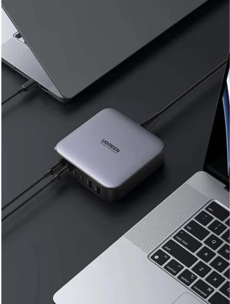 Зарядний пристрій UGREEN CD271 GaN 200W Black (40914)