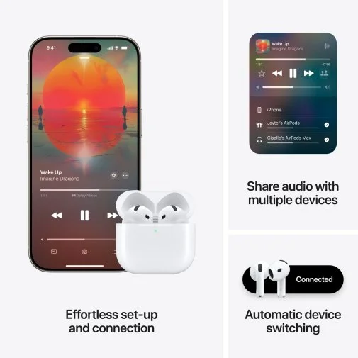 Фото: Навушники Apple AirPods 4 № 15 | KTC