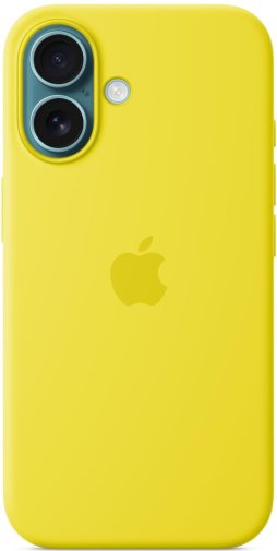 for iPhone 16 - Silicone Case with MagSafe Star Fruit