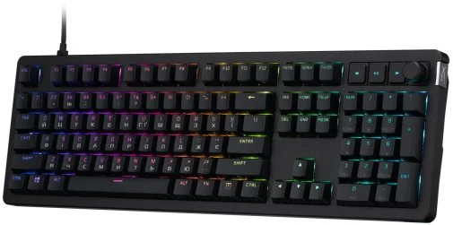 Фото: Клавіатура HyperX Alloy Rise PBT HX Red ENG/UA USB Black (7G7A3AA) № 11 | KTC