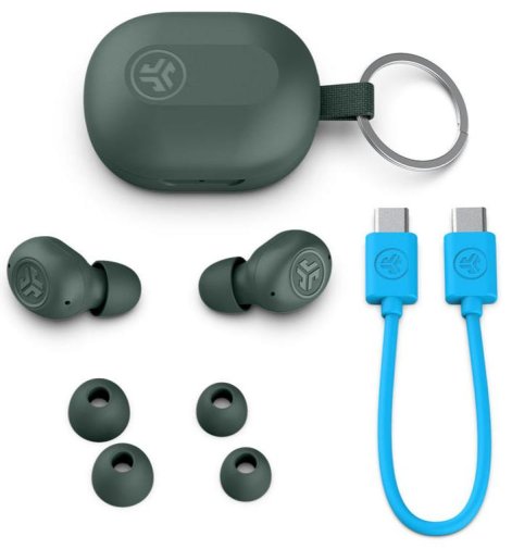 Навушники JLAB JBuds Mini Sage Gray (IEUEBJBMINIRSGE124)