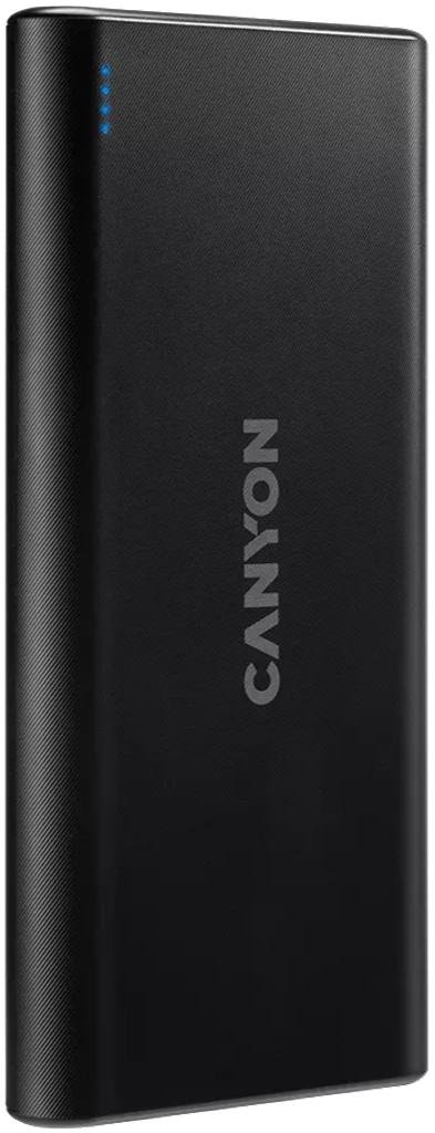 Батарея універсальна Canyon PB-108 10000mAh White (CNE-CPB1008W)