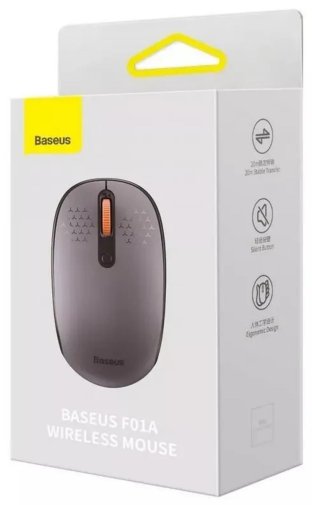 Миша Baseus F01A Wireless Frosted Gray (B01055502833-00)