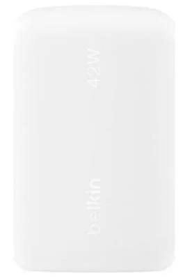 Зарядний пристрій Belkin BoostCharge 42W White (WCB009VFWH)